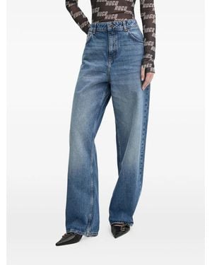 HUGO Five-pockets Cotton Jeans - Blue