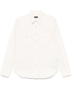 Tom Ford Western Shirt - White