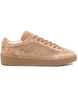 Canali Lace-Up Sneakers - Pink