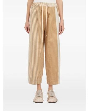 Collection Privée Striped Trousers - Natural