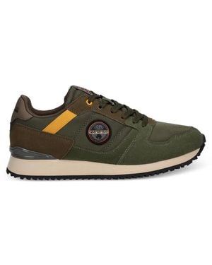 Napapijri Cosmos Bollo Low-Top Trainers - Green