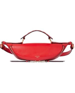 Lancel Small Origami Leather Crossbody Bag - Red