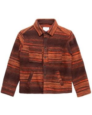 Percival Giacca-Camicia Missisipi Jacquard - Rosso