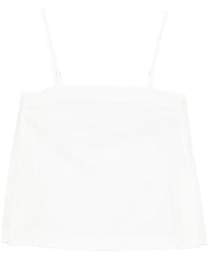 Bondi Born Spaghetti-Strap Top - White