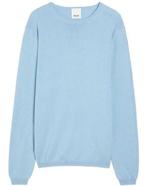 Allude Maglione Girocollo - Blu