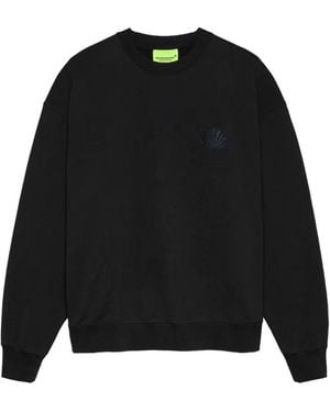 New Amsterdam Logo-Embroidered Jumper - Black
