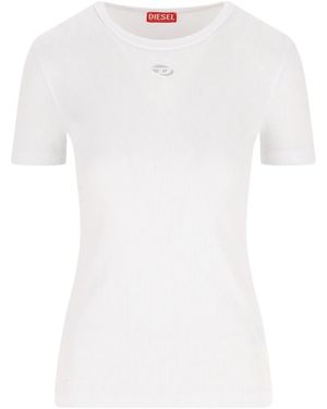 DIESEL Logo-Detail T-Shirt - White