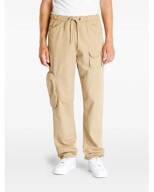 Urban Classics Pantalones Tipo Cargo Con Múltiples Bolsillos - Neutro