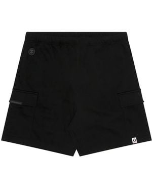 Aape By A Bathing Ape ロゴ トラックショーツ - ブラック