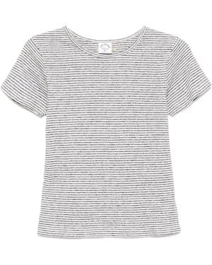 The Upside Pacey ストライプ Tシャツ - ホワイト