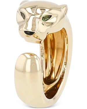 Cartier Panthère ツァボライト&オニキス リング 18kイエローゴールド - メタリック