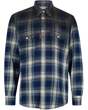 DSquared² Canadian Shirt - Blue