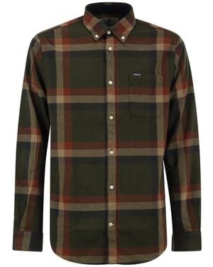 Barbour Folley Tailored Long-Sleeved Shirt - Green