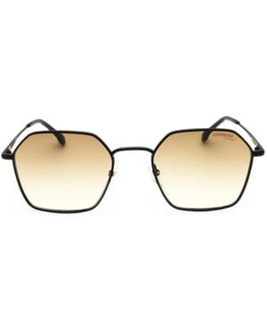 Carrera Geometric-Frame Sunglasses - Natural