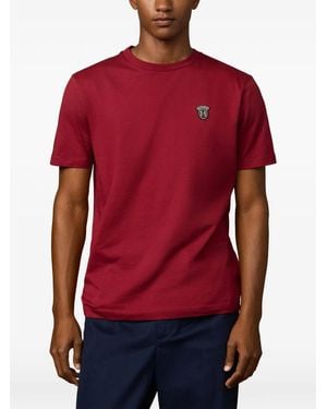 Hackett Badge Short-Sleeve T-Shirt - Red