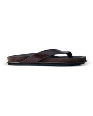 Jacquemus Tatanes Leather Sandals - White