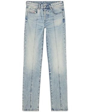 DIESEL 1989 D-Mine 09N55 Straight-Leg Jeans - Blue