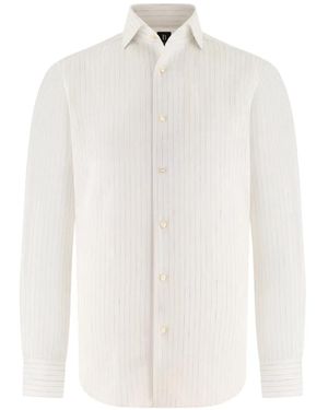 BOGGI Striped Shirt - White