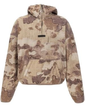 Represent Shuttle Hoodie Mit Camouflage-Print - Natur