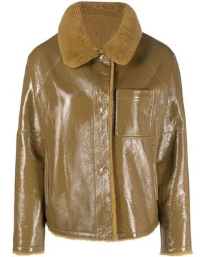 Yves Salomon Meteo Reversible Jacket - Brown