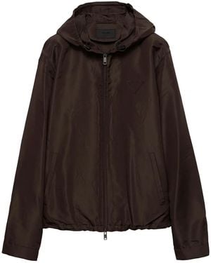Prada Hooded Jacket - Black