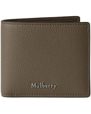 Mulberry Bi-Fold Leather Wallet - Brown