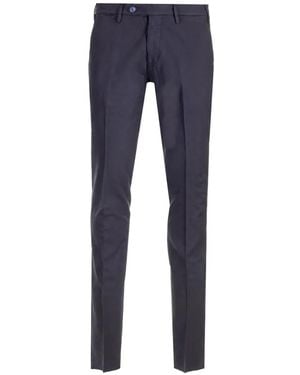 Al Duca d'Aosta Stretch-Drill Trousers - Blue