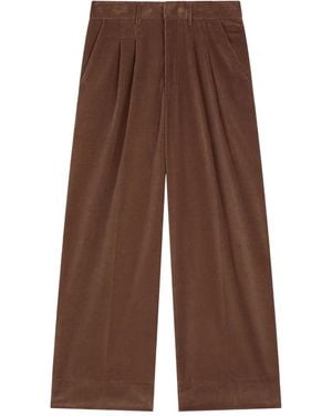 Dondup Eloise Pleated Trousers - Brown