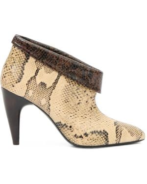 Isabel Marant Janela Ankle Boots - Natural