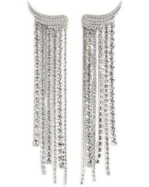 Zadig & Voltaire Rock-Node Earrings - White