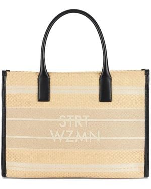 Stuart Weitzman Sw Tote Bag - Natural