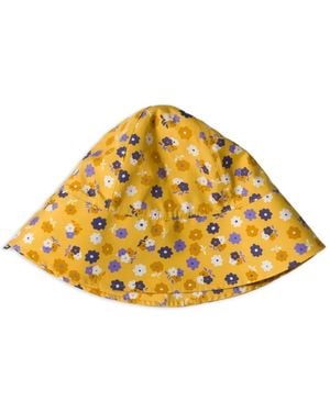 Miu Miu Poplin Bucket Hat - Yellow
