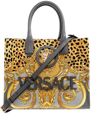 Versace Sac À Main À Logo Medusa - Métallisé