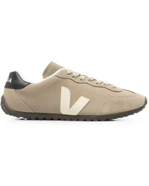 Veja Gt Logo-Patch Trainers - White
