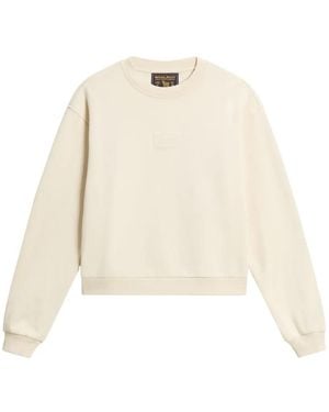 Woolrich Sudadera De Algodón Con Cuello Redondo - Neutro