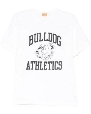 Whitesville T-Shirt Con Stampa - Bianco
