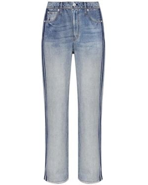 Rag & Bone Side-Stripe Trousers - Blue