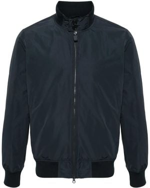 Aspesi Zip-Up Bomber Jacket - Blue