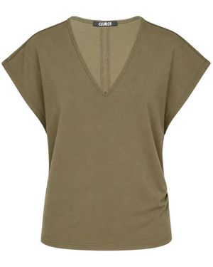 Club21 Collection V-Neck T-Shirt - Green