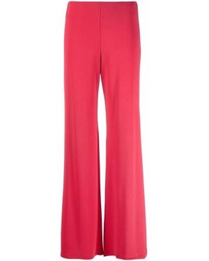 Alberta Ferretti Wide-Leg Pants - Red