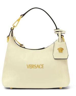 Versace Tag Shoulder Bag - Metallic