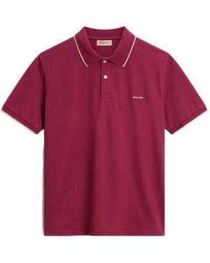 Woolrich Monterey Pique Polo Shirt - Red