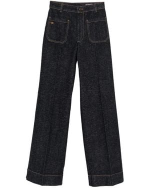 Victoria Beckham Alina Pocket Jeans - Blue