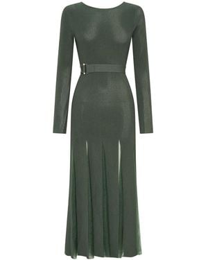 Nicholas Olympia Midi Dress - Green