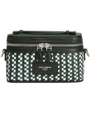 Dolce & Gabbana Mini Atene Umhängetasche - Schwarz