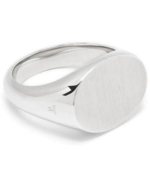 【新品】TOM WOOD Ivy Ring Tom Wood Ivy Polished-Finish Ring in White | Lyst