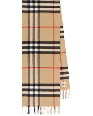 Burberry Pashmina a cuadros - Neutro
