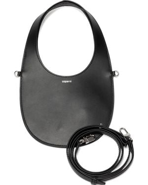 Coperni Swipe レザー ショルダーバッグ ミニ - グレー