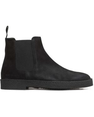 Common Projects Suede Chelsea Boots - Black