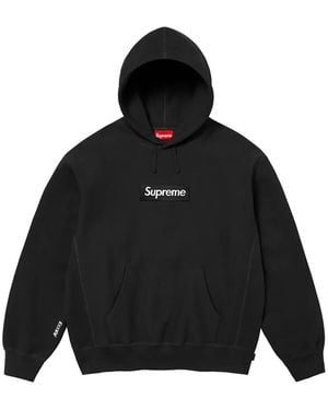 Supreme Sudadera Con Capucha Y Logo - Negro